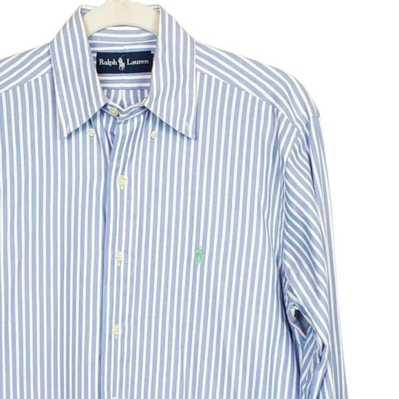 Ralph Lauren Other - Ralph Lauren Blue Striped Button Down Shirt